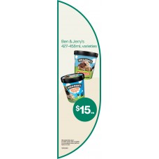 THIC100JUN25  ICE CREAM TAKE HOME HALF MOON DECAL