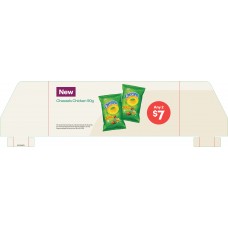 DUGE003MAR25  FSDU STAND 3 HEADER CARD CHEEZELS