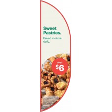 BISH301NOV25A  BAKED IN STORE HALF MOON LEFT BISH301NOV25A  BAKED IN STORE HALF MOON LEFT