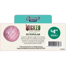 DDST100NOV25B  DANIELS DONUTS PRODUCT DESCRIPTORS DDST100NOV25B  DANIELS DONUTS PRODUCT DESCRIPTORS