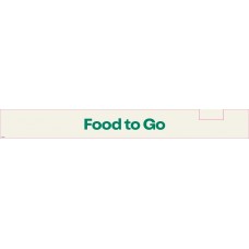 CFHV-1000 Food to Go Magnetic sign