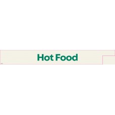HFHV-0001 Hot Food Magnetic sign