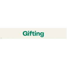 SWGE-0871 Gifting - Slatwall Header