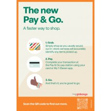 PAYG025JUL24 - Pay & Go  - Coffee Machine Decal